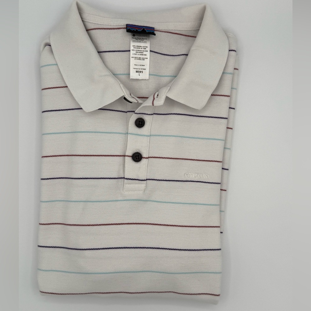 Men's Striped Polo Shirt
